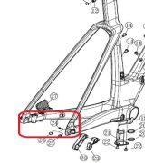 Ax Merida Reacto thru axle spate My27