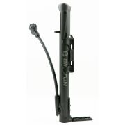Pompă Bikefun Burster mini atelier plastic, negru - Gm-64P