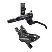 Frana Disc Hidraulica SHIMANO Deore BL-M6100 (L) + BR-M6120 (F) | Placute Resin