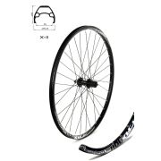 Roata Spate CROSSER X11 32H 27.5'' - Frana disc (CenterLock) cu Butuc Shimano AFHTX5058BZB | capsata