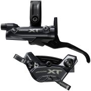 Frana Disc Hidraulica SHIMANO Deore XT BL-M8200 (L) + BR-M8220 (F) | Placute Metalice w/Fin