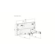 Suport de Perete Bicicleta CONTEC Smart Modular - Black