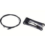 Multitool Rutare Cabluri prin Cadru CONTEC - Black/Silver