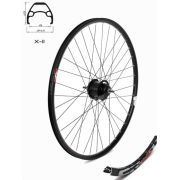 Roata Spate CROSSER X11 36H 28''/29'' 7 viteze in Butuc SHIMANO Nexus SG-C3001-7 | capsata