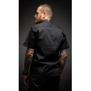 Cămașă Merida Brand scurt guler negru