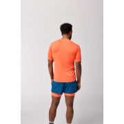 Brooks High Point Short Sleeve – Tricou de alergare trail, lână merinos - Roșu (819)