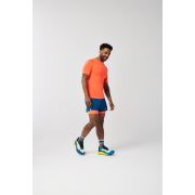 Brooks High Point Short Sleeve – Tricou de alergare trail, lână merinos - Roșu (819)
