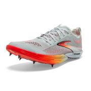 Brooks Hyperion Elite MD – Pantofi cu cuie pentru pistă, distanțe medii - Gri
