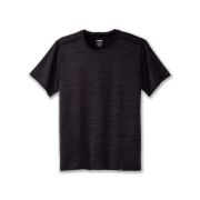Brooks Luxe Short Sleeve – Tricou de alergare foarte moale - Negru