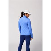 Brooks Dash 1/2 Zip 2.0 W – Bluză de alergare cu fermoar scurt - Albastru (483)