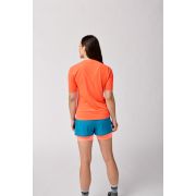 Brooks High Point Short Sleeve W – Tricou de alergare trail, lână merinos - Roșu