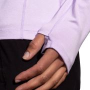 Brooks Dash 1/2 Zip 2.0 W – Bluză de alergare cu fermoar scurt - Mov