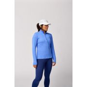 Brooks Dash 1/2 Zip 2.0 W – Bluză de alergare cu fermoar scurt - Albastru (483)