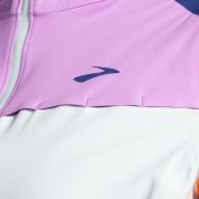 Brooks High Point Waterproof Jacket W – Geacă impermeabilă de alergare trail - Albastru/alb