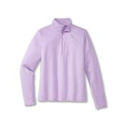 Brooks Dash 1/2 Zip 2.0 W – Bluză de alergare cu fermoar scurt - Mov