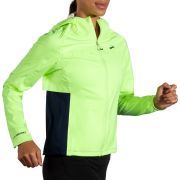 Brooks High Point Waterproof Jacket W – Geacă impermeabilă de alergare trail - Galben (751)
