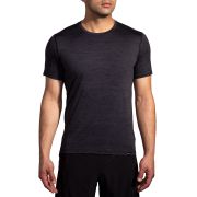 Brooks Luxe Short Sleeve – Tricou de alergare foarte moale - Negru