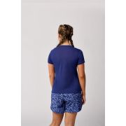Brooks Distance Short Sleeve 3.0 W – Tricou de alergare pentru zi de zi - Mov
