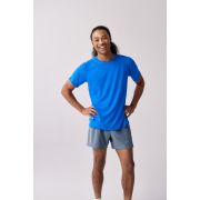 Brooks Luxe Short Sleeve – Tricou de alergare foarte moale - Albastru (411)