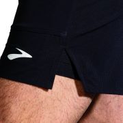 Brooks High Point 7" Short – Pantaloni scurți de alergare trail 2 în 1, 7" - Negru