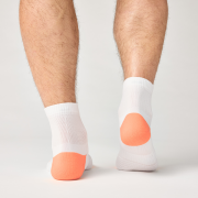 Brooks Ghost Lite Quarter 2-pack – Șosete de alergare scurte, set 2 perechi - Portocaliu