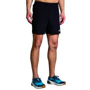 Brooks High Point 7" Short – Pantaloni scurți de alergare trail 2 în 1, 7" - Negru