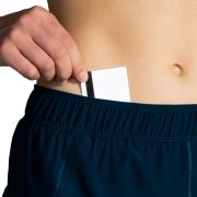 Brooks Chaser 5" 2-in-1 Short W – Pantaloni scurți de alergare 2 în 1, 5" - Albastru