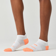 Brooks Ghost Lite No Show 2-pack – Șosete de alergare invizibile, set 2 perechi - Portocaliu