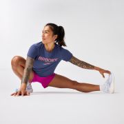 Brooks Distance Short Sleeve 3.0 W – Tricou de alergare pentru zi de zi - Gri