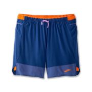 Brooks High Point 7" Short – Pantaloni scurți de alergare trail 2 în 1, 7" - Albastru