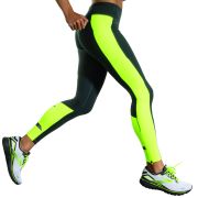 Brooks Run Visible Tight W – Colanți de alergare reflectorizanți, căptușiți - Negru