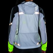 Brooks Run Visible Jacket W – Geacă de alergare reflectorizantă, transformabilă în vestă - Alb