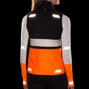 Brooks Run Visible Insulated Vest 2.0 W – Vestă de alergare reflectorizantă, izolată - Portocaliu