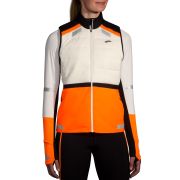Brooks Run Visible Insulated Vest 2.0 W – Vestă de alergare reflectorizantă, izolată - Portocaliu