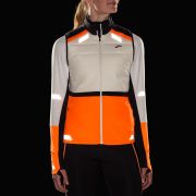 Brooks Run Visible Insulated Vest 2.0 W – Vestă de alergare reflectorizantă, izolată - Portocaliu