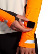 Brooks Run Visible Thermal Hoodie 2.0 W – Hanorac termic de alergare reflectorizant - Portocaliu