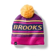 Brooks Heritage Pom Beanie – Căciulă de alergare cu ciucure - Mov