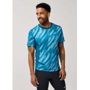 Brooks Atmosphere Short Sleeve 3.0 – Tricou de alergare ușor cu protecție UV - Albastru (416)