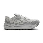 Brooks Ghost Max SE W – Pantofi alergare cu amortizare înaltă, piele întoarsă - Gri