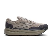 Brooks Ghost Max SE – Pantofi alergare cu amortizare înaltă, piele întoarsă - Maro