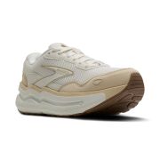 Brooks Ghost Max SE W – Pantofi alergare cu amortizare înaltă, piele întoarsă - Alb