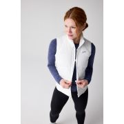 Brooks Shield Hybrid Vest 3.0 W – Vestă hibridă de alergare pentru iarnă - Alb