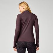 Brooks Dash 1/2 Zip 3.0 W – Bluză de alergare cu fermoar scurt - Maro