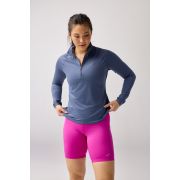 Brooks Dash 1/2 Zip 3.0 W – Bluză de alergare cu fermoar scurt - Albastru