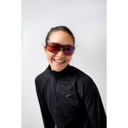 Brooks Dash 1/2 Zip 3.0 W – Bluză de alergare cu fermoar scurt - Negru
