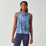 Brooks Dash Tank Printed W – Maiou de alergare cu imprimeu - Albastru