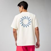 Brooks Movement Heavyweight Tee – Tricou din bumbac gros - Alb (190)