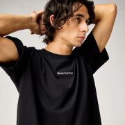 Brooks Movement Heavyweight Tee – Tricou din bumbac gros - Negru