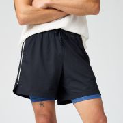 Brooks Movement Short – Pantaloni scurți de alergare stil retro - Negru