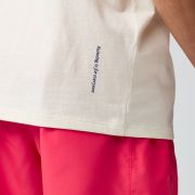 Brooks Movement Heavyweight Tee – Tricou din bumbac gros - Alb (190)